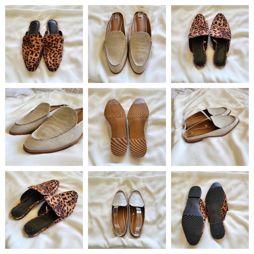 Slip On Mules (2 Pairs)